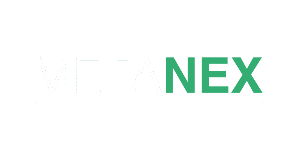 metanex logo notav white